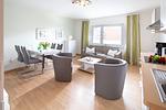 Wohnzimmer - Haus Coordes Wohnung 2 - Top-Hundeurlaub