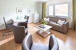 Wohnzimmer - Haus Coordes Wohnung 2 - Top-Hundeurlaub