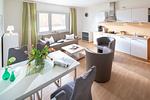 Wohnzimmer - Haus Coordes Wohnung 2 - Top-Hundeurlaub