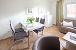 Küche / Küchenzeile - Haus Coordes Wohnung 2 - Top-Hundeurlaub