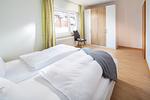 Schlafzimmer - Haus Coordes Wohnung 2 - Top-Hundeurlaub