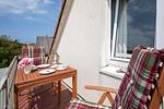 Balkon - Haus Coordes Wohnung 4 - Top-Hundeurlaub