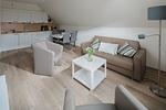 Wohnzimmer - Haus Coordes Wohnung 4 - Top-Hundeurlaub