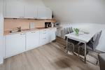 Küche / Küchenzeile - Haus Coordes Wohnung 4 - Top-Hundeurlaub