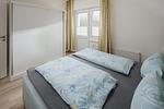 Schlafzimmer - Haus Coordes Wohnung 4 - Top-Hundeurlaub