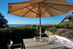 Terrasse - Watt vy - Top-Hundeurlaub