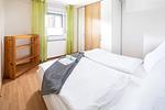 Schlafzimmer - Haus Coordes Wohnung 5 - Top-Hundeurlaub