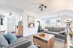 Wohnzimmer - Ferienwohnung Nicks Seestern Olpenitz - Top-Hundeurlaub