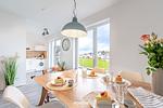 Küche / Küchenzeile - Ferienwohnung Nicks Seestern Olpenitz - Top-Hundeurlaub
