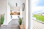 Küche / Küchenzeile - Ferienwohnung Nicks Seestern Olpenitz - Top-Hundeurlaub