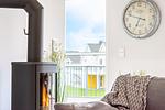 Wohnzimmer - Ferienwohnung Nicks Seestern Olpenitz - Top-Hundeurlaub