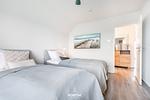 Schlafzimmer - Ferienwohnung Nicks Seestern Olpenitz - Top-Hundeurlaub