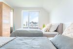 Schlafzimmer - Ferienwohnung Nicks Seestern Olpenitz - Top-Hundeurlaub