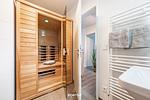 Badezimmer - Ferienwohnung Nicks Seestern Olpenitz - Top-Hundeurlaub