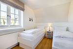 Schlafzimmer - Haus Strandläufer - Top-Hundeurlaub