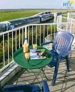 Balkon - Ferienwohnung 11 - Top-Hundeurlaub