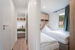 Schlafzimmer - Ferienhaus "KleineDüne", eingezäuntes Grundstück (103) - Top-Hundeurlaub