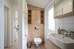 Badezimmer - Ferienhaus "KleineDüne", eingezäuntes Grundstück (103) - Top-Hundeurlaub