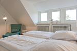 Schlafzimmer - Seestern _ Archsum - Top-Hundeurlaub