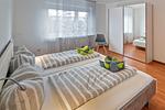Schlafzimmer - Ferienhaus Heimatdock - Top-Hundeurlaub
