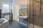 Badezimmer - Ferienhaus Heimatdock - Top-Hundeurlaub