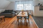 Wohnzimmer - Ferienhaus Heimatdock - Top-Hundeurlaub