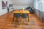 Wohnzimmer - Ferienhaus Heimatdock - Top-Hundeurlaub