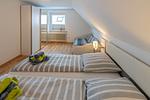 Schlafzimmer - Ferienhaus Heimatdock - Top-Hundeurlaub