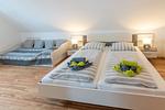 Schlafzimmer - Ferienhaus Heimatdock - Top-Hundeurlaub