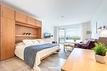 Wohnzimmer - Ferienwohnung Hafenschlösschen Büsum - Top-Hundeurlaub