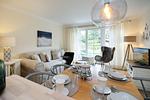 Wohnzimmer - Haus Shelly - Top-Hundeurlaub