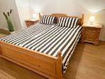 Schlafzimmer - FeWo09: zentrums- und strandnah, Balkon - Top-Hundeurlaub