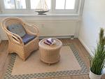 Schlafzimmer - FeWo09: zentrums- und strandnah, Balkon - Top-Hundeurlaub