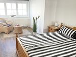 Schlafzimmer - FeWo09: zentrums- und strandnah, Balkon - Top-Hundeurlaub