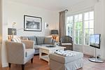 Wohnzimmer - Malvenhüs, Cape Cod, App. 4 - Top-Hundeurlaub