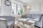 Wohnzimmer - Friesenhüs App. 2 - Top-Hundeurlaub