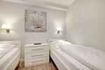 Schlafzimmer - Friesenhüs App. 2 - Top-Hundeurlaub