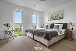 Schlafzimmer - Ferienwohnung Wilde Aussicht Olpenitz - Top-Hundeurlaub