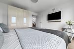 Schlafzimmer - Ferienwohnung Wilde Aussicht Olpenitz - Top-Hundeurlaub