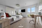 Schlafzimmer - Ferienwohnung Wilde Aussicht Olpenitz - Top-Hundeurlaub