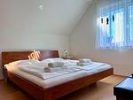 Schlafzimmer 2 - Doppelbett - Ferienwohnung Strandgut - Top-Hundeurlaub