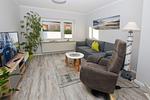 Wohnzimmer - Ferienwohnung Seestern - Top-Hundeurlaub