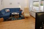Wohnzimmer - Ferienwohnung Krabbe - Top-Hundeurlaub