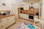 Küche / Küchenzeile - Ferienwohnung Möwe - Top-Hundeurlaub