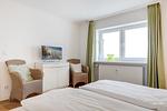 Schlafzimmer - Haus Sonnenschein Whg. H - Top-Hundeurlaub
