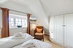 Schlafzimmer - Carolin App. 3, OG links - Top-Hundeurlaub