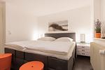Schlafzimmer - Westerbrise, App. 2 Studio Veit - Top-Hundeurlaub