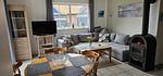 Wohnzimmer - Ferienhaus Medemstern II - Top-Hundeurlaub