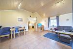 Wohnzimmer - Ferienhaus Pepe - Top-Hundeurlaub