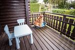Balkon - Ferienhaus Seepferdchen - Top-Hundeurlaub